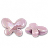 Grieks keramiek DQ butterfly Lilac