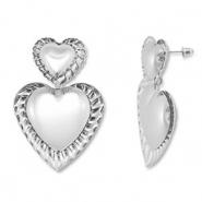 Musthave oorbellen heart Silver