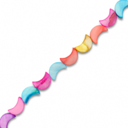 Schelp kralen moon Multicolour