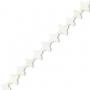 Schelp kralen star Off white