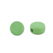 Kralen acryl disc Green