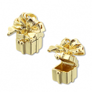 Eco-brass&reg; metaal bedels medaillon gift Gold