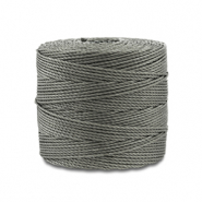 Nylon S-Lon rijgdraad 0.5mm Dark grey