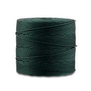 Nylon S-Lon rijgdraad 0.5mm Dark green