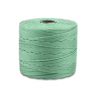 Nylon S-Lon rijgdraad 0.5mm Pale green