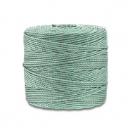 Nylon S-Lon rijgdraad 0.5mm Ocean green