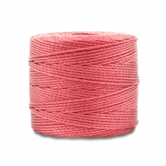 Nylon S-Lon rijgdraad 0.5mm Coral