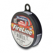 Rijgdraad Beadalon Fireline 0.15mm Black