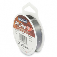 Rijgdraad Beadalon Wildfire Ultra 0.10mm Black