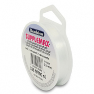 Rijgdraad Beadalon Supplemax 0.25mm Clear