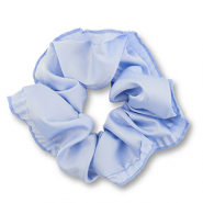 Haarelastiek scrunchie silky Blue