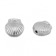 Kralen van Stainless steel Roestvrij staal (RVS) shell Silver
