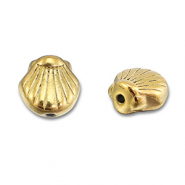 Kralen van Stainless steel Roestvrij staal (RVS) shell Gold