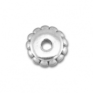 Kralen van Stainless steel Roestvrij staal (RVS) spacer 7mm Silver