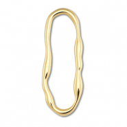 Benodigdheden van Stainless steel Roestvrij staal (RVS) connector oval Gold