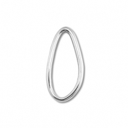 Benodigdheden van Stainless steel Roestvrij staal (RVS) connector oval Silver