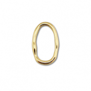 Benodigdheden van Stainless steel Roestvrij staal (RVS) connector oval Gold