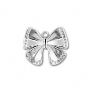 Bedels van Stainless steel Roestvrij staal (RVS) butterfly Silver