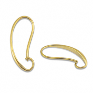 Benodigdheden van Stainless steel Roestvrij staal (RVS) oorbellen / oorhangers Gold