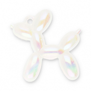 Statement hangers balloon dog Transparent-AB coating