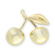 Statement hangers cherries Gold