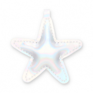 Statement hangers star Silver holographic