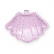 Statement hangers shell Lilac purple