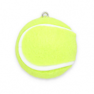 Statement hangers tennisball Lime green-white