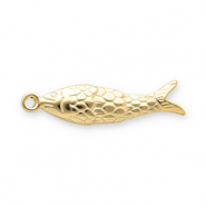 Bedels van Stainless steel Roestvrij staal (RVS) fish Gold
