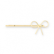 Haaraccessoires schuifspeld bow Gold