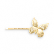 Haaraccessoires schuifspeld butterfly Gold