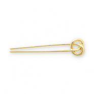Haaraccessoires Franse haarspeld knot Gold