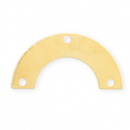 Eco-brass® Metaal bedels DQ tussenstuk Goud (nikkelvrij)