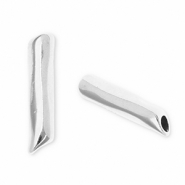 Metaal onderdelen DQ eindkap Antiek zilver (nikkelvrij)