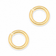 Metaal onderdelen DQ buigring Goud (nikkelvrij)