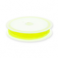 Elastiek draad 0.8mm Neon yellow