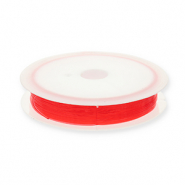 Elastiek draad 0.5mm Red