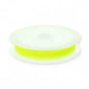 Elastiek draad 0.5mm Neon yellow