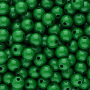8 mm kralen van acryl shiny Green