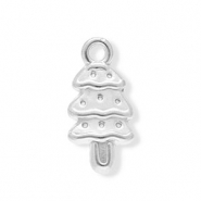 Bedels van Stainless steel Roestvrij staal (RVS) christmas tree Silver