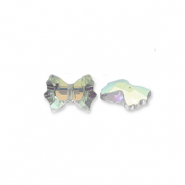 Facet fashion kralen bow Transparent-AB coating