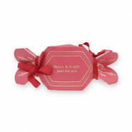 BY31&reg; (Cadeau) doosje voor sieraden candy"Merry & Bright" Red-gold