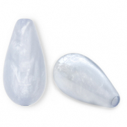 Kralen Polaris Elements druppel vorm Polmo Sky blue