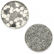 20 mm platte Polaris Elements cabochon Helios Beige