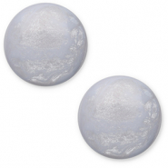 7 mm classic Polaris Elements cabochon Jais Sky blue