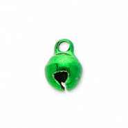 Metaal bedels little bells 6mm Green