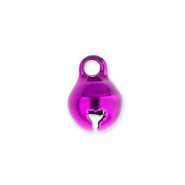 Metaal bedels little bells 6mm Purple