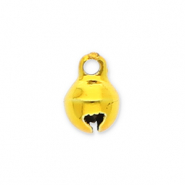 Metaal bedels little bells 6mm Gold