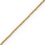 Kralen van hematite rondelle Gold