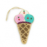 Musthave hangers ice lolly Brown-multicolour-gold